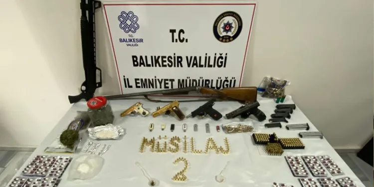 Balıkesir’de Müsilaj-2 operasyonunda 21 gözaltı