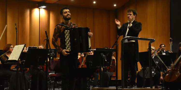 BBDSO akordiyon sanatçısı Pietro Roffi’yi ağırladı