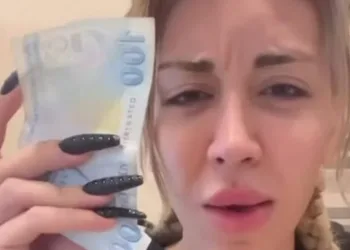 100 lirayı klozete atan sosyal medya fenomeni gözaltında