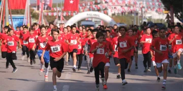 Bursa Nilüfer’de Cumhuriyet için koştular