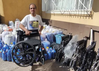 Bursa’da topladığı kapaklarla onlarca engelliyi mutlu etti