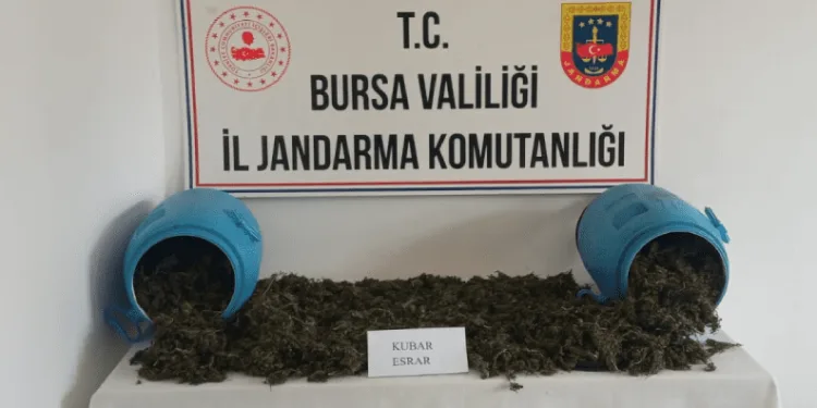Gemlik’te evinde uyuşturucu ele geçirilen şüpheli tutuklandı