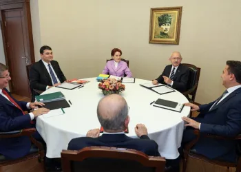 6’lı masada ikinci tur toplantısı
