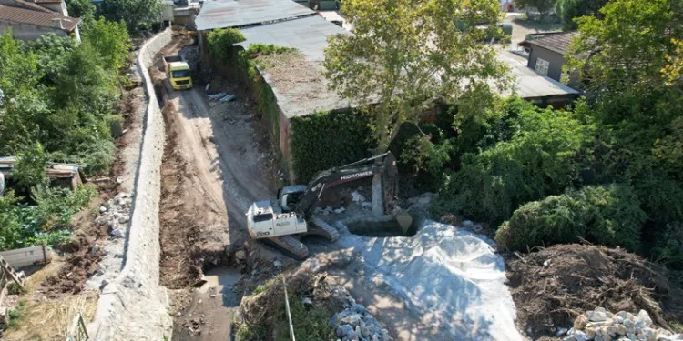 Bursa’da dereler kışa hazırlanıyor