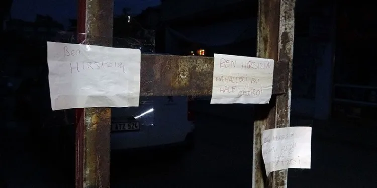 Bursa’da mahalleliden hırsıza ilginç ceza