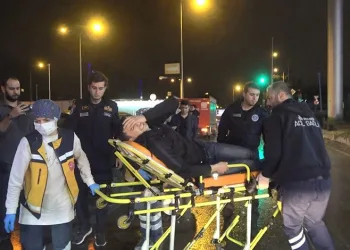 Bursa’da yardım etmek isterken canından oluyordu