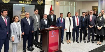 Bakan Kurum ile Bakan Nebati Şanlıurfa’da