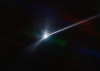 Asteroidle çarpışmanın 10 bin kilometrelik izi görüntülendi