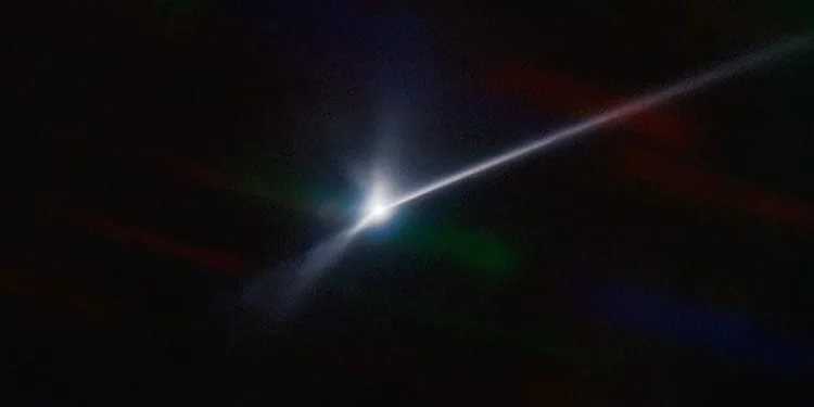 Asteroidle çarpışmanın 10 bin kilometrelik izi görüntülendi
