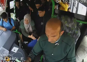 Bursa’da otobüs şoföründen hayat kurtaran hareket