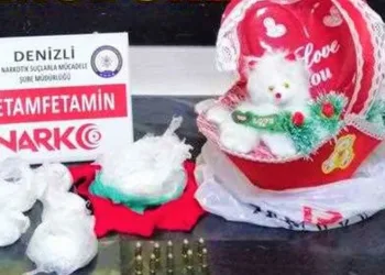 Denizli’de oyuncak bebek içerisinden uyuşturucu madde çıktı