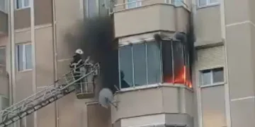 Tekirdağ’da korkutan yangın