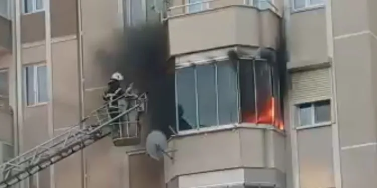 Tekirdağ’da korkutan yangın