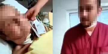 Hastanede skandal! Yaşlı kadını korkutup eğlendiler