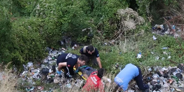 Bursa’da alkollü şahıs 10 metrelik uçuruma düştü
