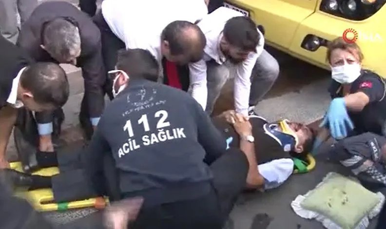 İETT peronlarında feci kaza: