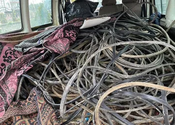 Konya’da kablo hırsızları lokantada mola verince yakalandı