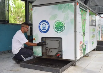 Bursa’da pazar atıkları gübreye dönüşüyor