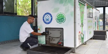 Bursa’da pazar atıkları gübreye dönüşüyor
