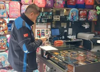 İnegöl’de kırtasiyeler mercek altında
