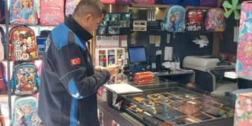 İnegöl’de kırtasiyeler mercek altında
