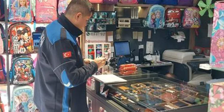 İnegöl’de kırtasiyeler mercek altında