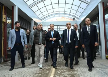 Yenişehir çarşısına konfor geliyor