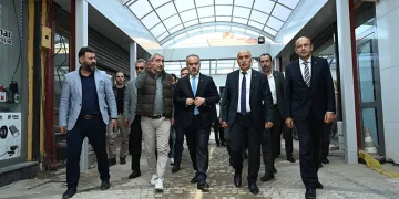 Yenişehir çarşısına konfor geliyor