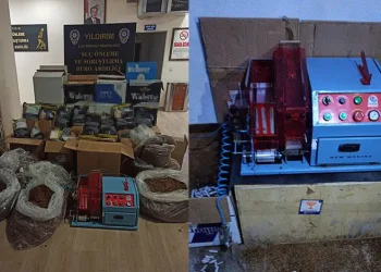 Bursa’da kaçak tütün operasyonu: 1 gözaltı