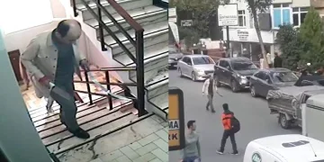 Satırla insanlara saldıran avukat gözaltına alındı