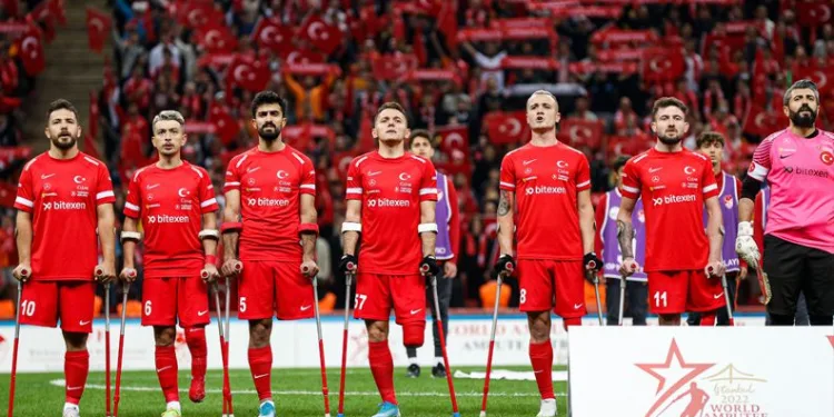 Ampute Futbol Milli Takımı dünya şampiyonu