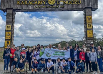 Karacabey’in doğası öğrencilere ilham oluyor