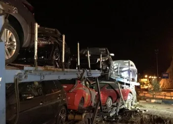 Erzurum’da kaza! 3 araca çarparak durabildi