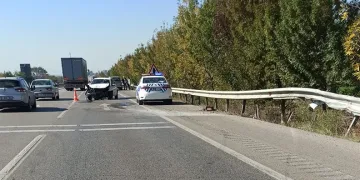 Karacabey’de trafik kazasında 1 kişi yaralandı