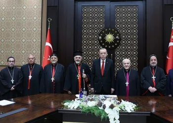 Cumhurbaşkanı Erdoğan, Süryani Katolik Patriği’ni kabul etti