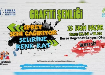 Bursa’da Grafiti Şenliği