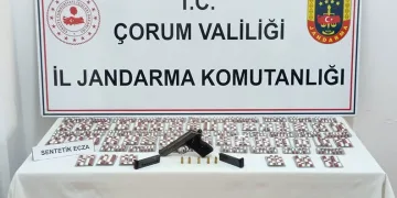 Çorum’da sentetik uyuşturucu operasyonu