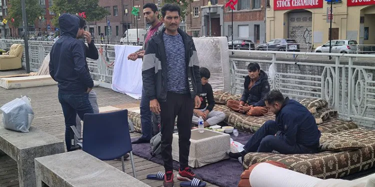 Belçika’da sığınmacı krizi