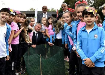 Öğrenciler Can Dostlarıyla Buluştu
