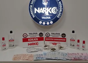 Yalova’daki uyuşturucu operasyonunda 6 kişi tutuklandı