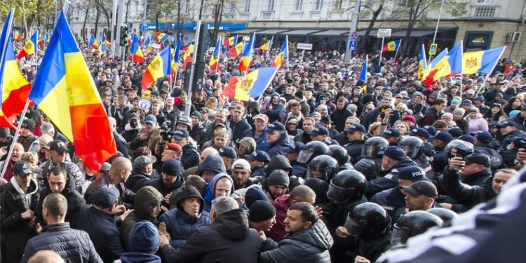 Moldova’da hükümet karşıtı protestolar