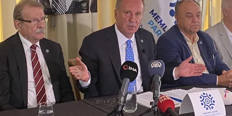 Muharrem İnce’den 6’lı masa eleştirisi