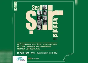 Sesli Şiir Antolojisi şiir tutkunlarını buluşturacak