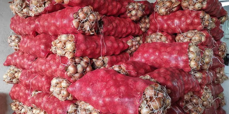 Halde patates ve soğan bolluğu