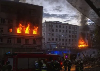 Ukrayna’nın başkenti Kiev’de büyük patlama