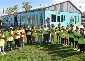 Yıldırım Belediyesi’nden miniklere çevre dersi