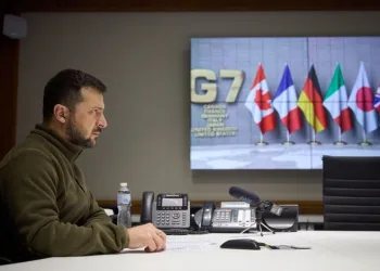 Zelenskiy G7 zirvesinde liderlere hitap etti