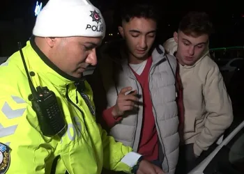 Alkollü  genç sürücü  cezadan kurtulamadı