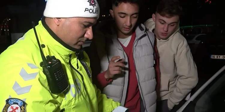 Alkollü  genç sürücü  cezadan kurtulamadı