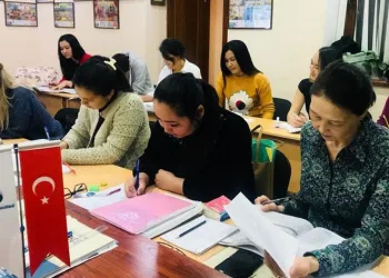 Kazakistan’da Türkçe kurslarına rekor başvuru